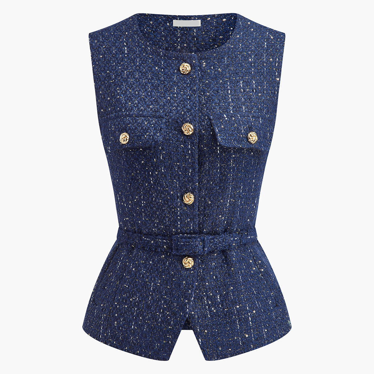 Royal Glitter Tweed Yelek