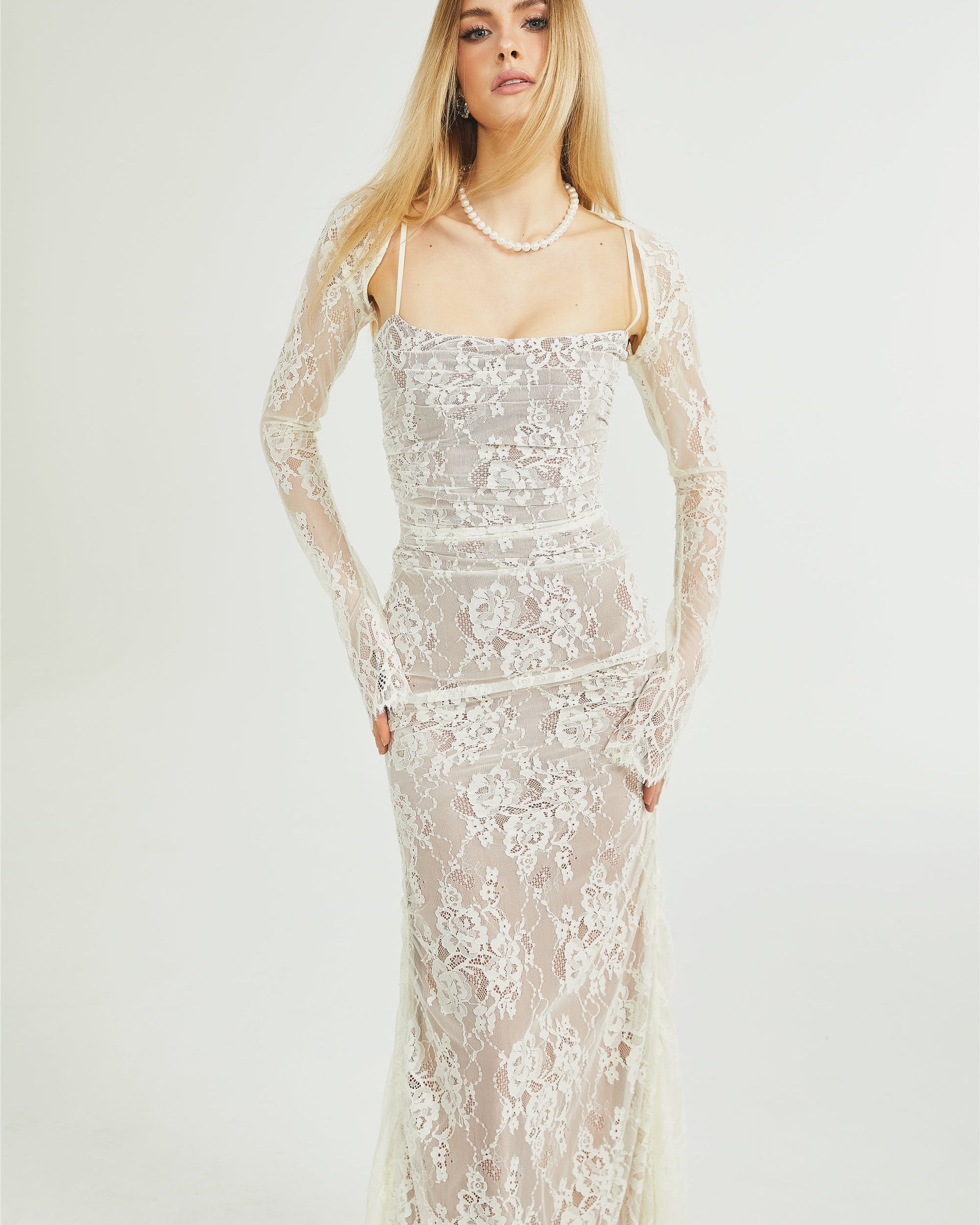 Vintage Dantelli Maxi Elbise®