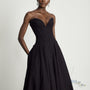 Katherine Straplez Korse Midi Elbise