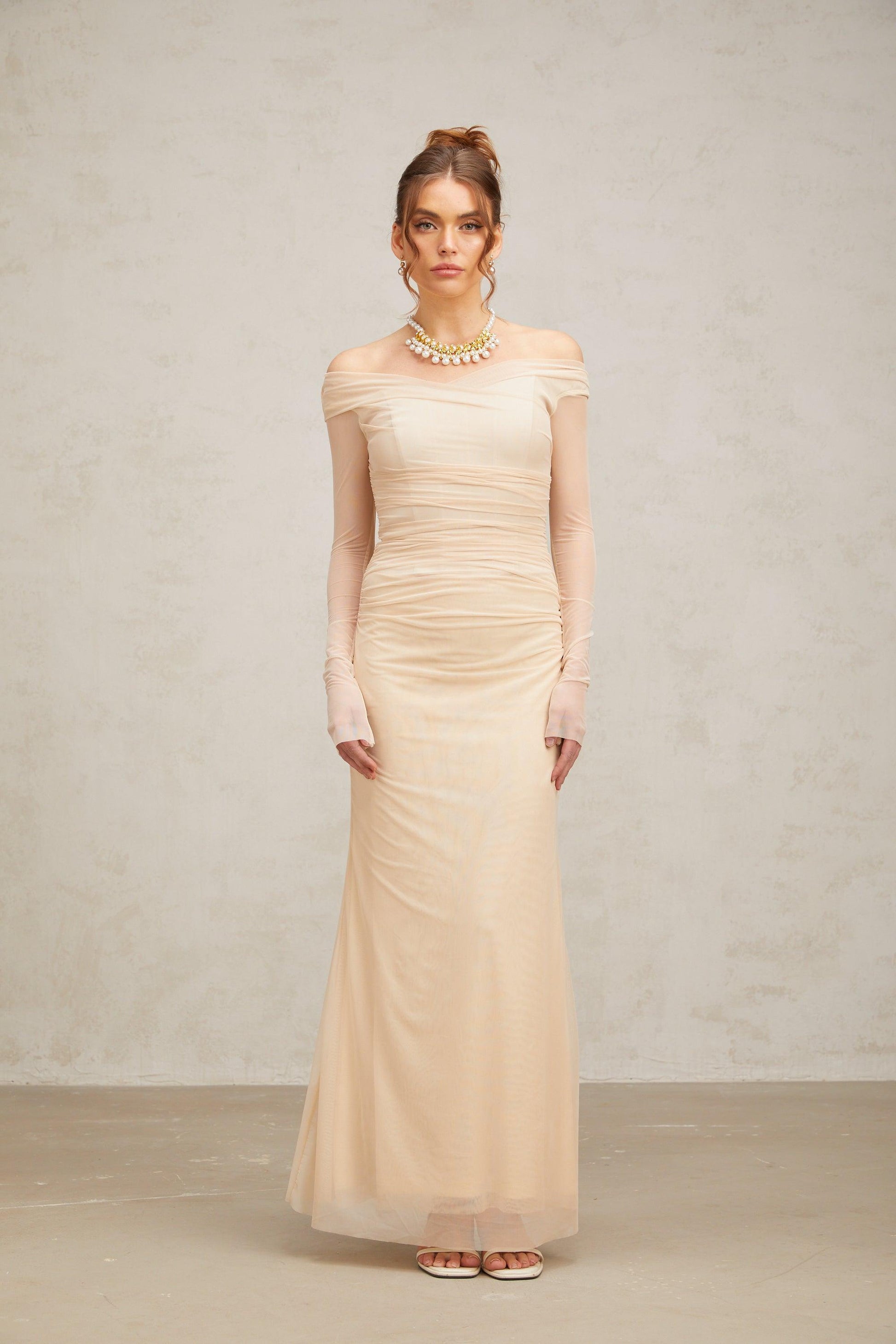 Elegance Aura Maksi Elbise