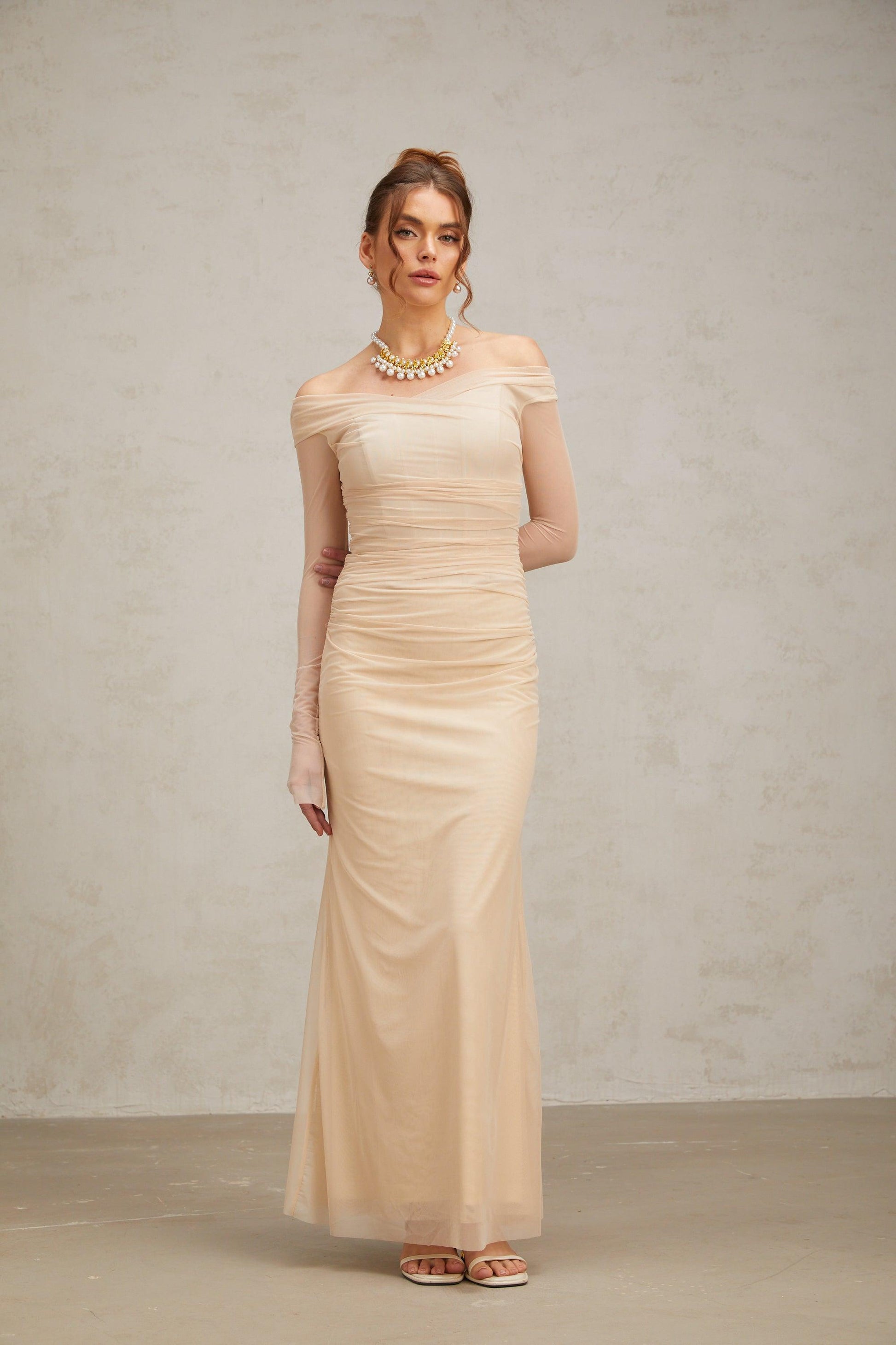 Elegance Aura Maksi Elbise