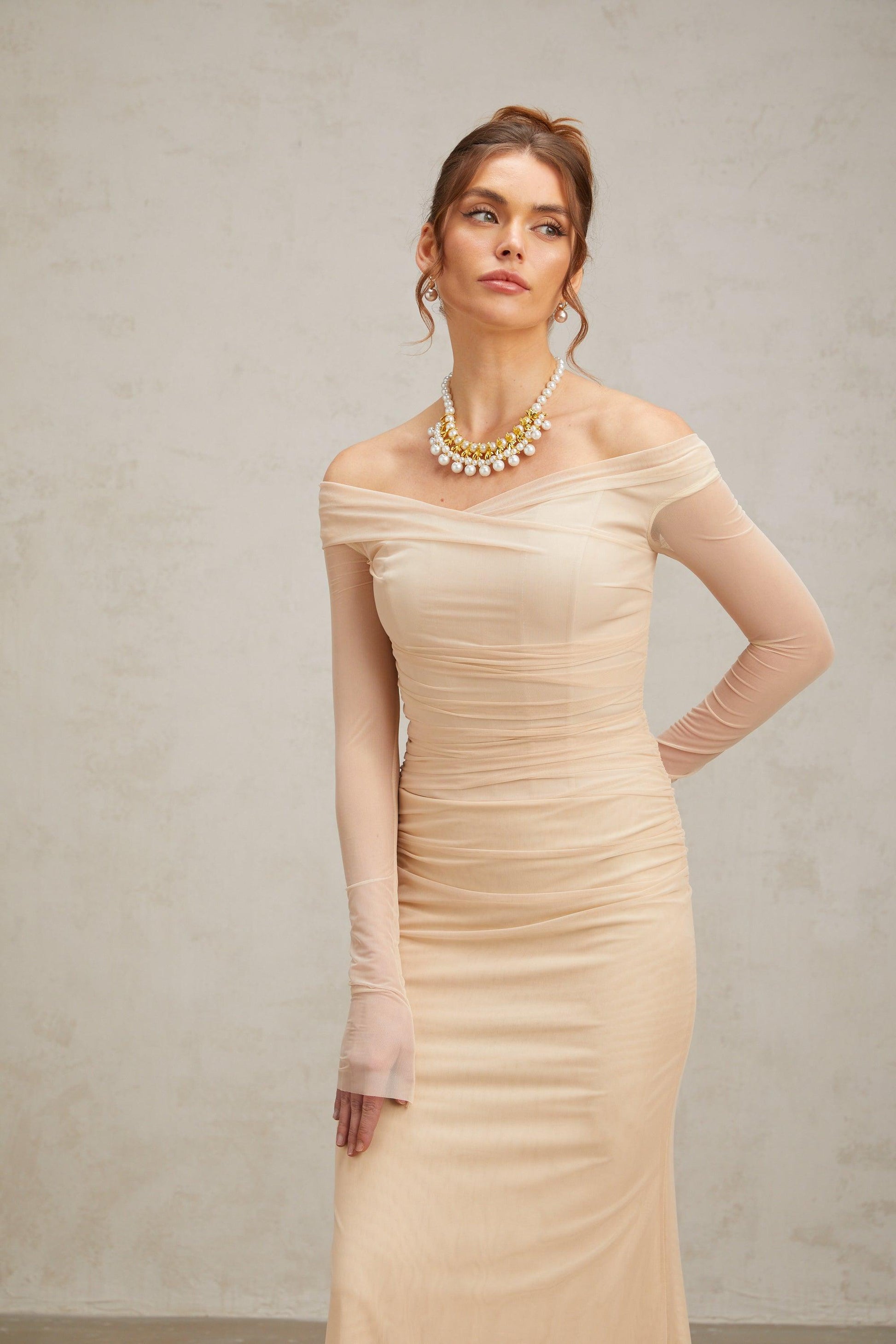 Elegance Aura Maksi Elbise