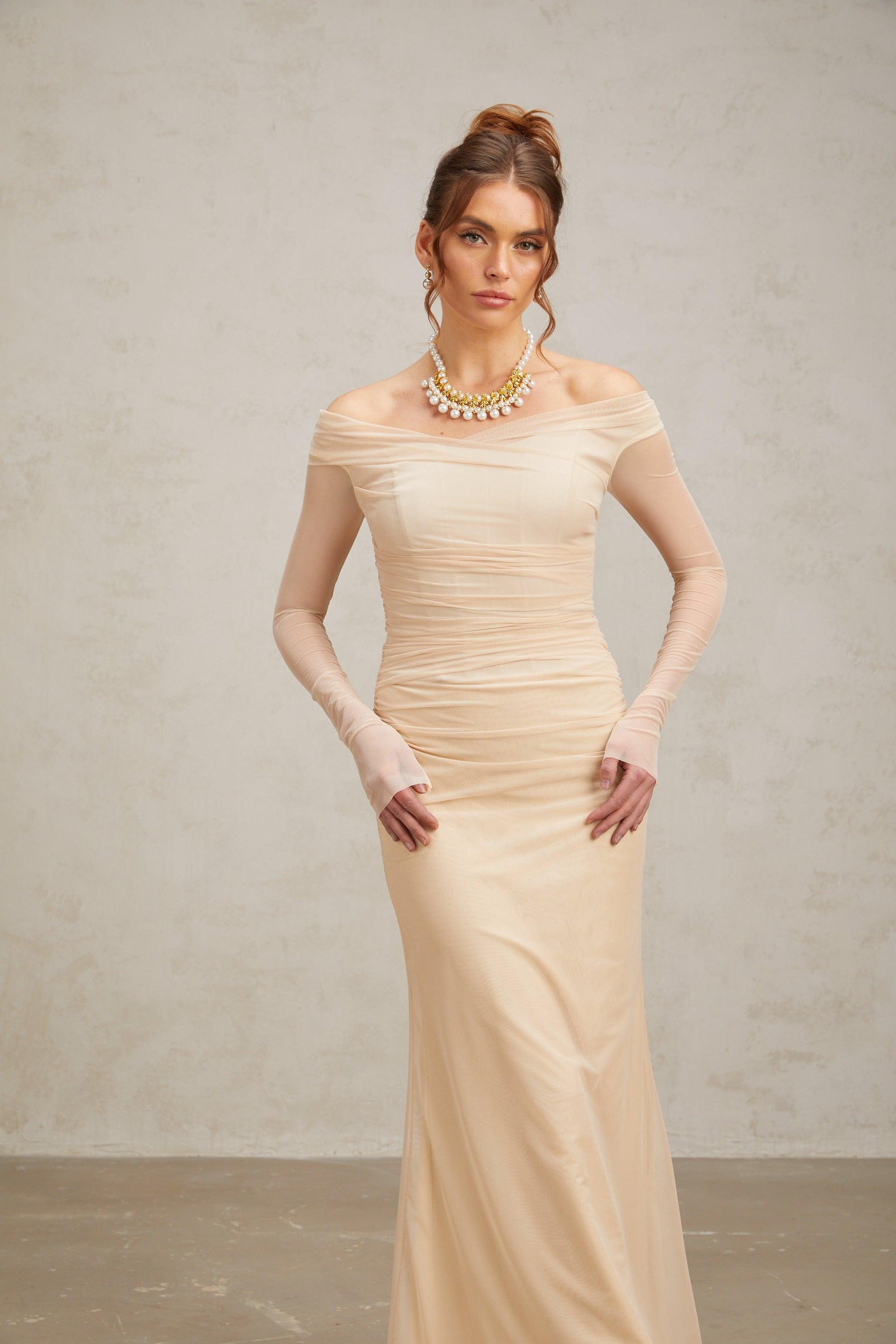Elegance Aura Maksi Elbise