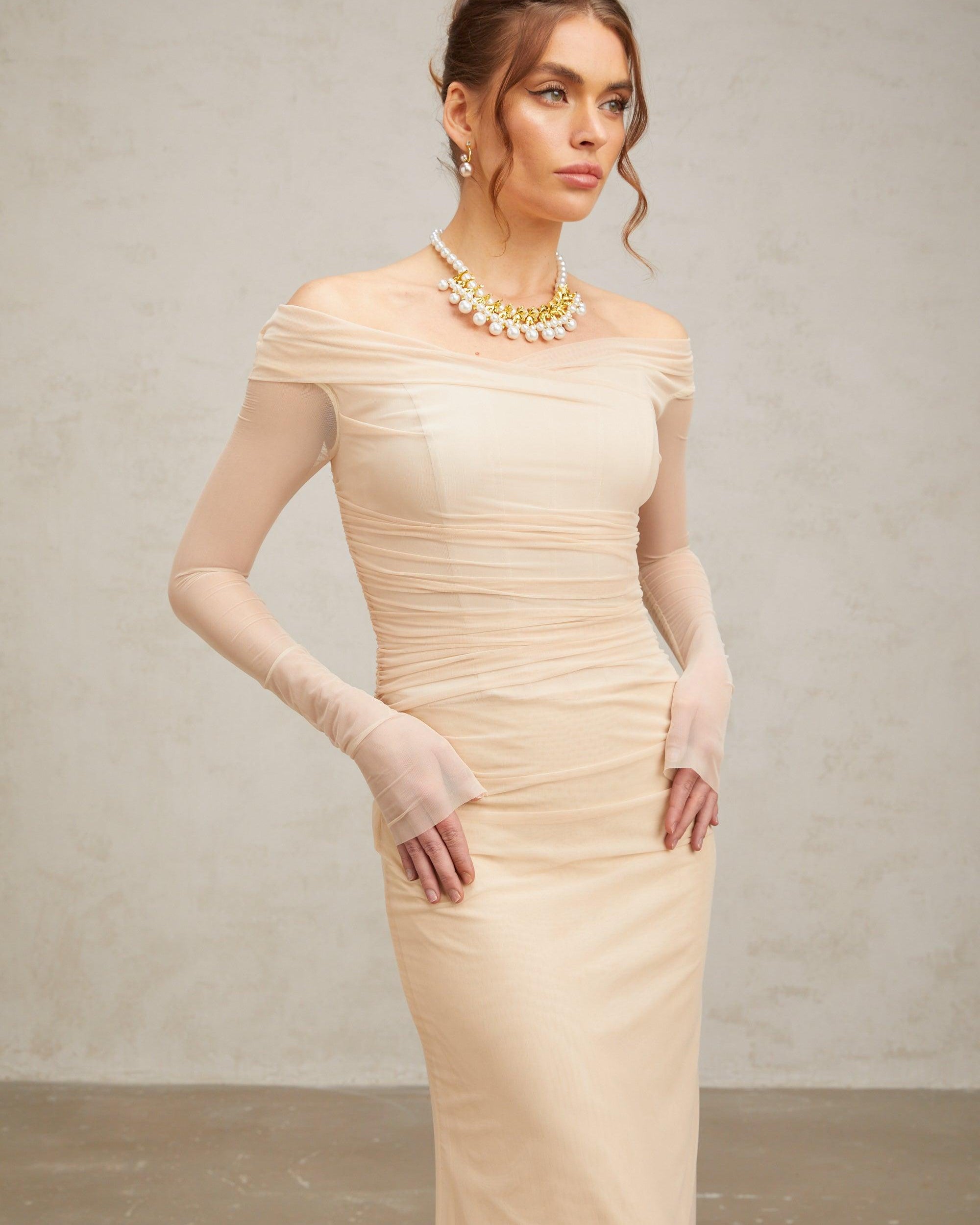 Elegance Aura Maksi Elbise