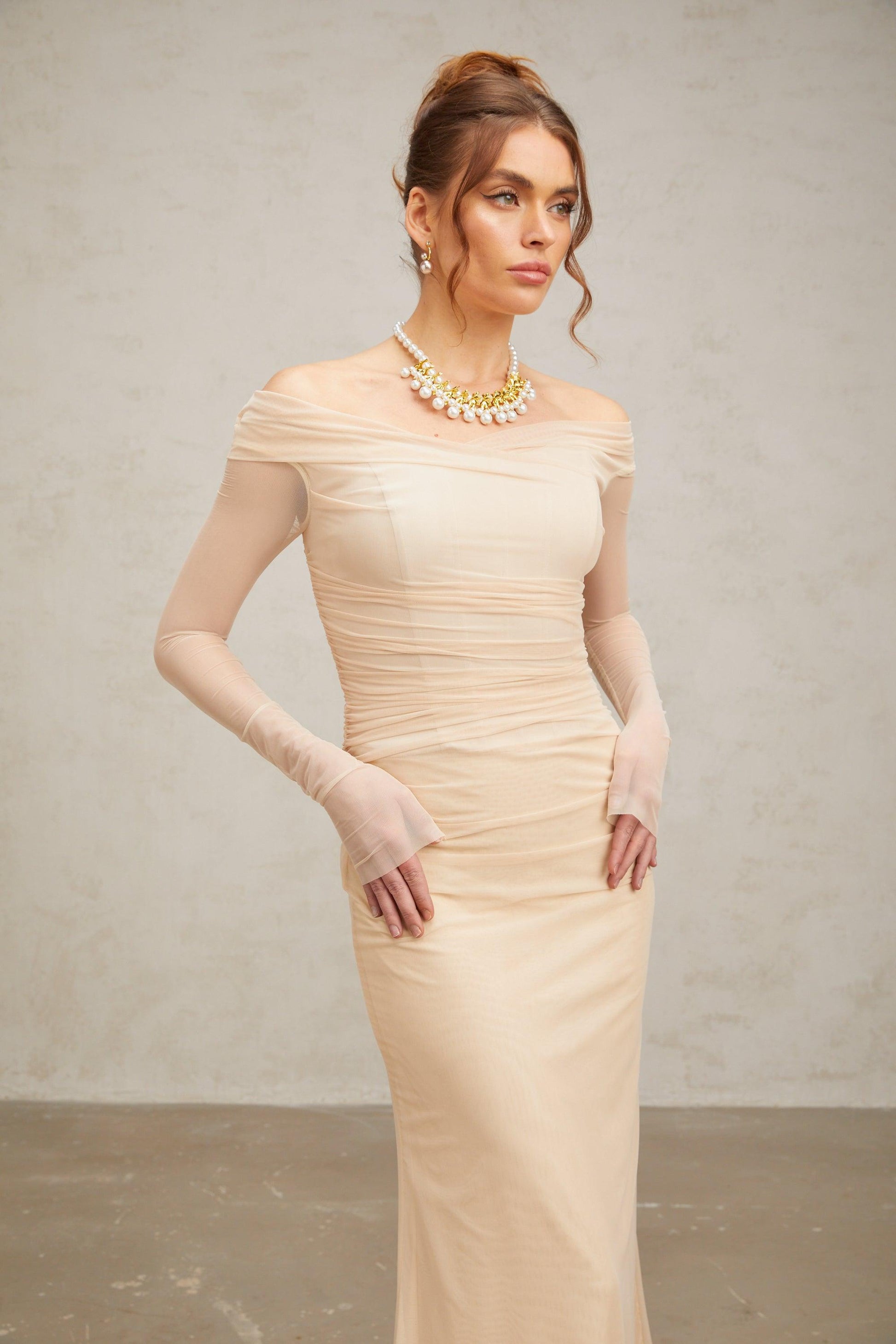 Elegance Aura Maksi Elbise