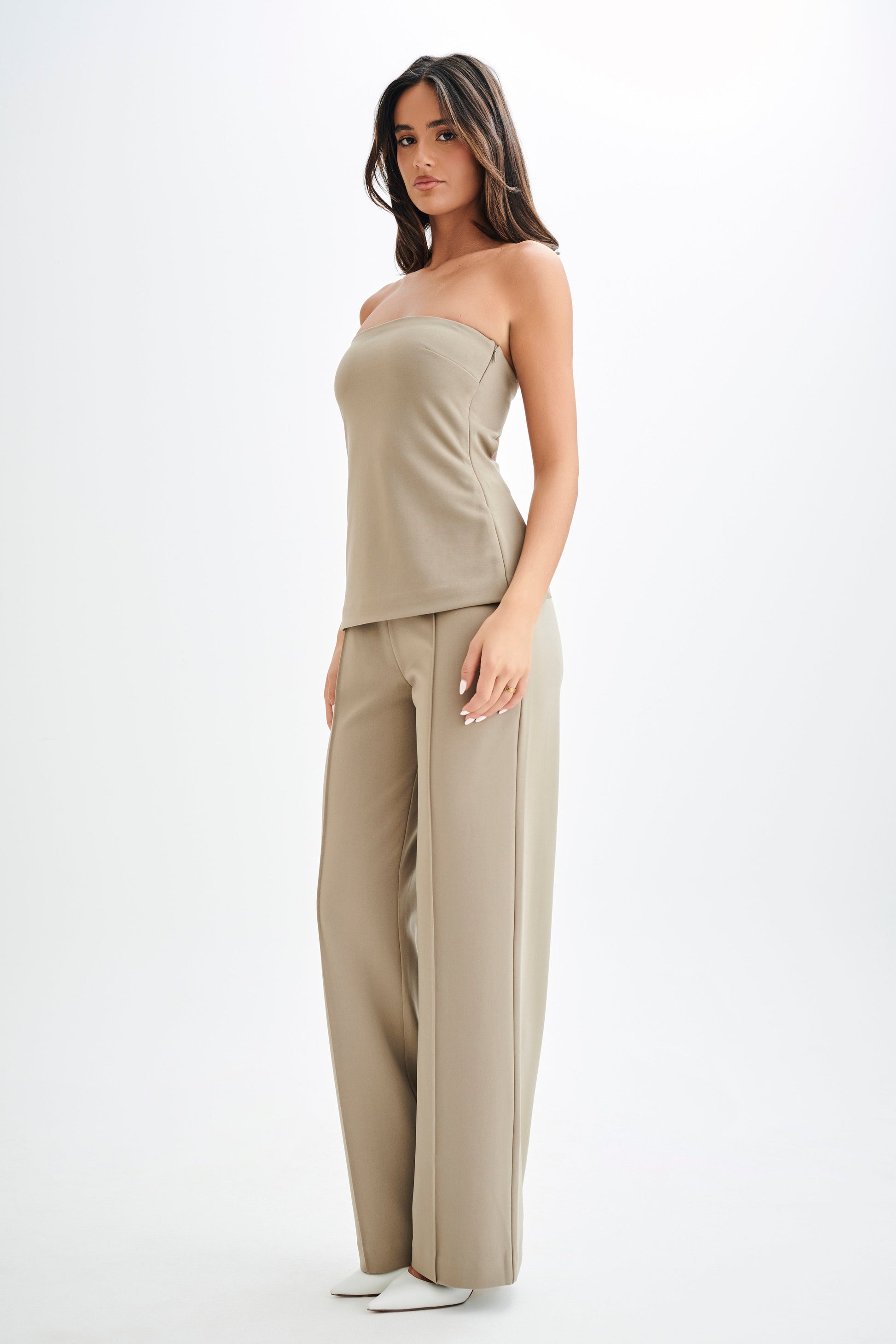 Antonia Strapless Cut Out Üst