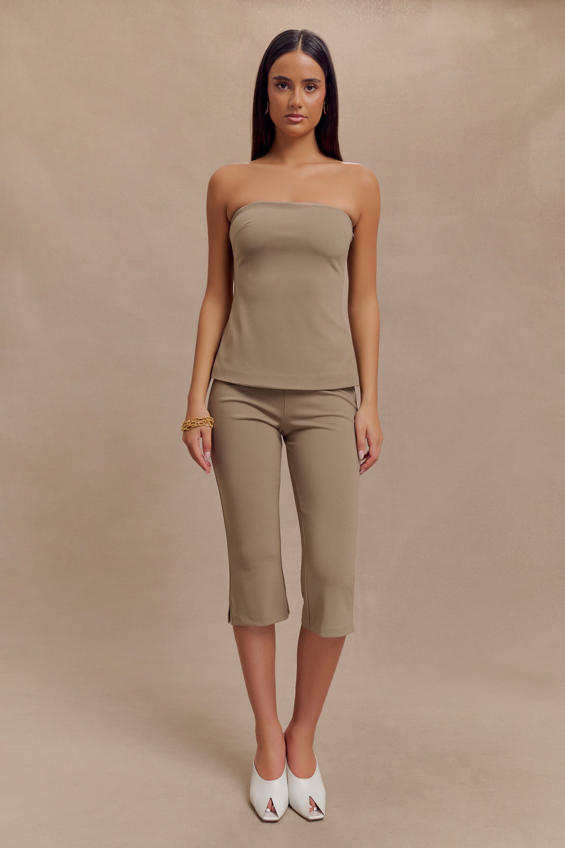 Antonia Strapless Cut Out Üst