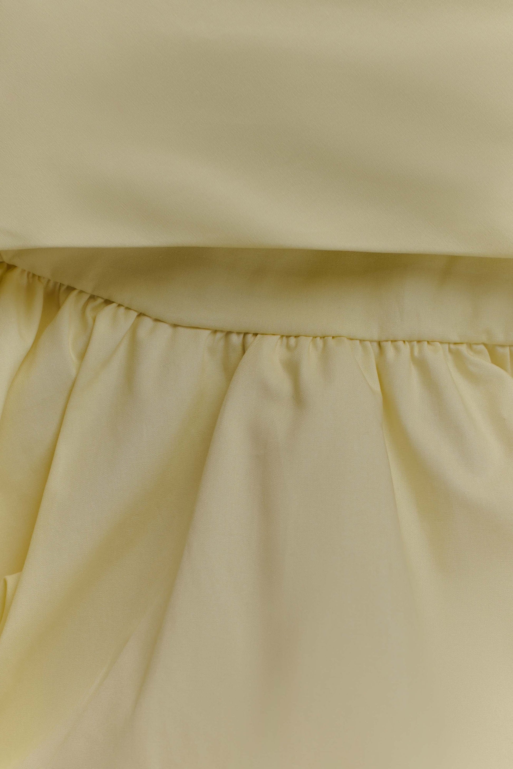 Amirah Strapless Bubble Crop Üst