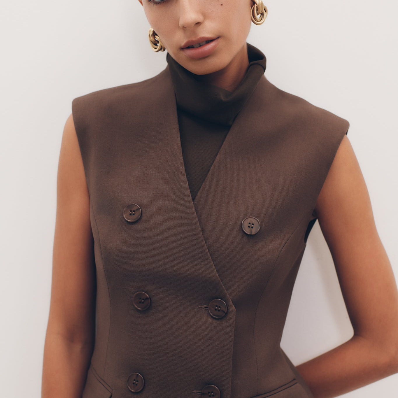 Penelope Suiting Yakasız Blazer