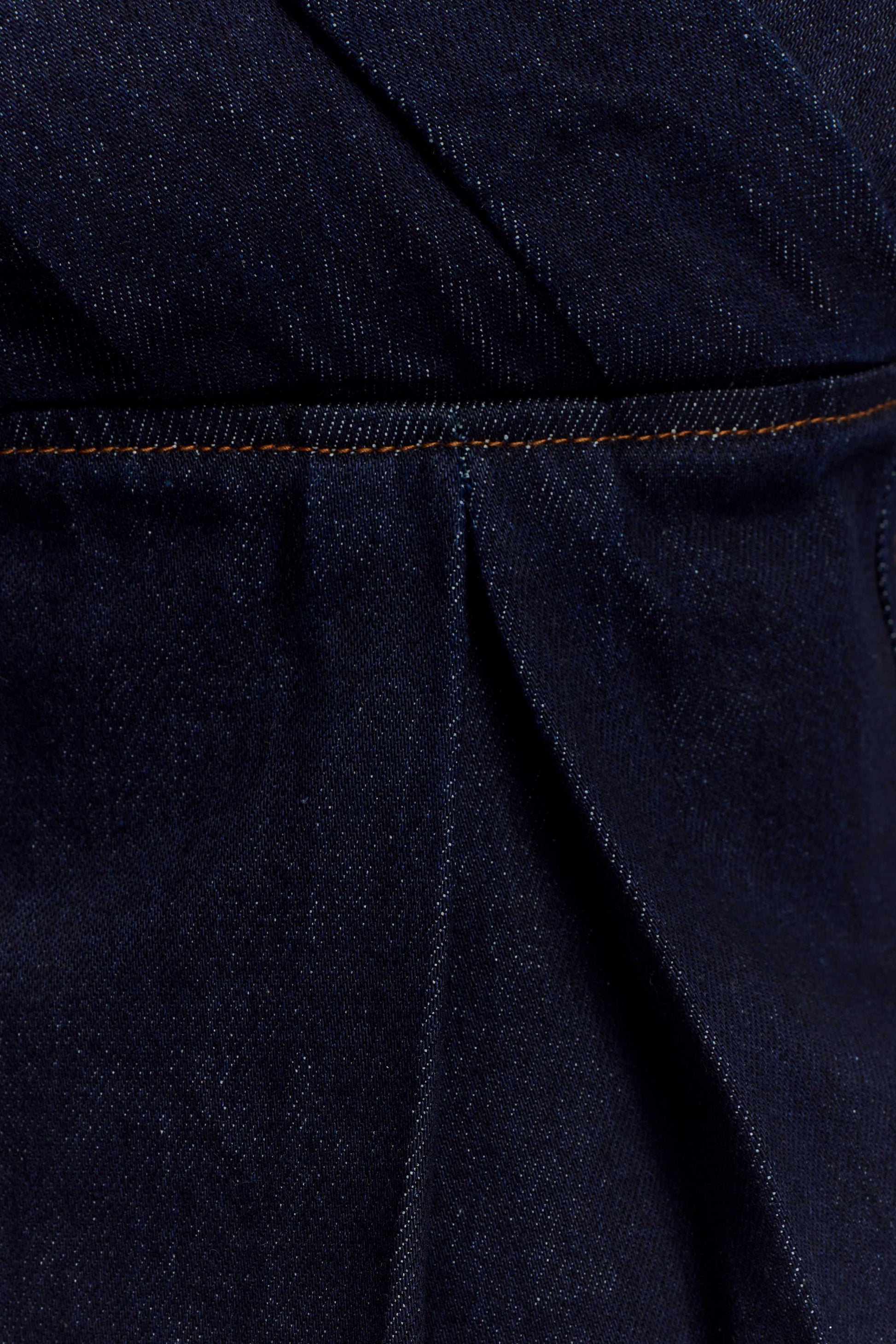 Rayne Off Shoulder Denim Üst