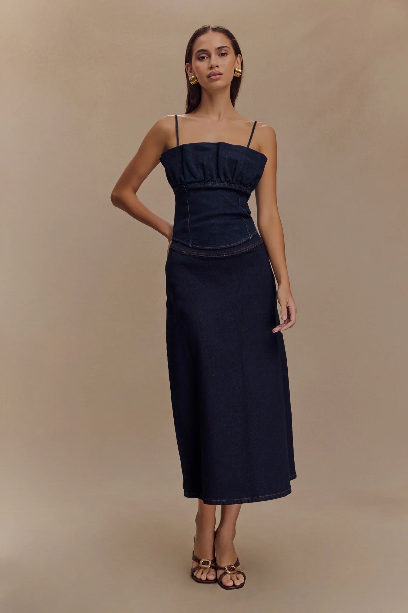 Cecilia Denim Bluz