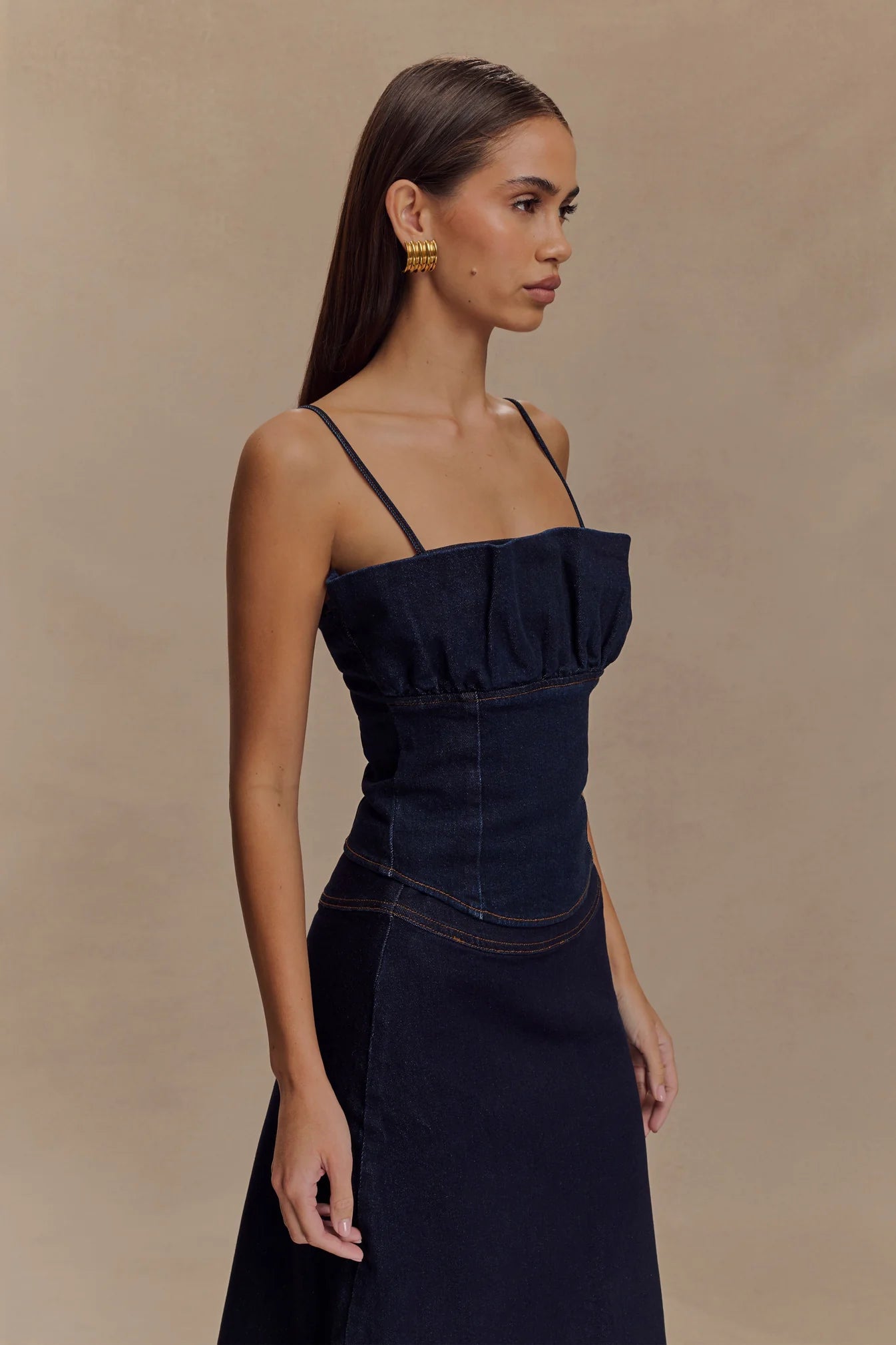Cecilia Denim Bluz