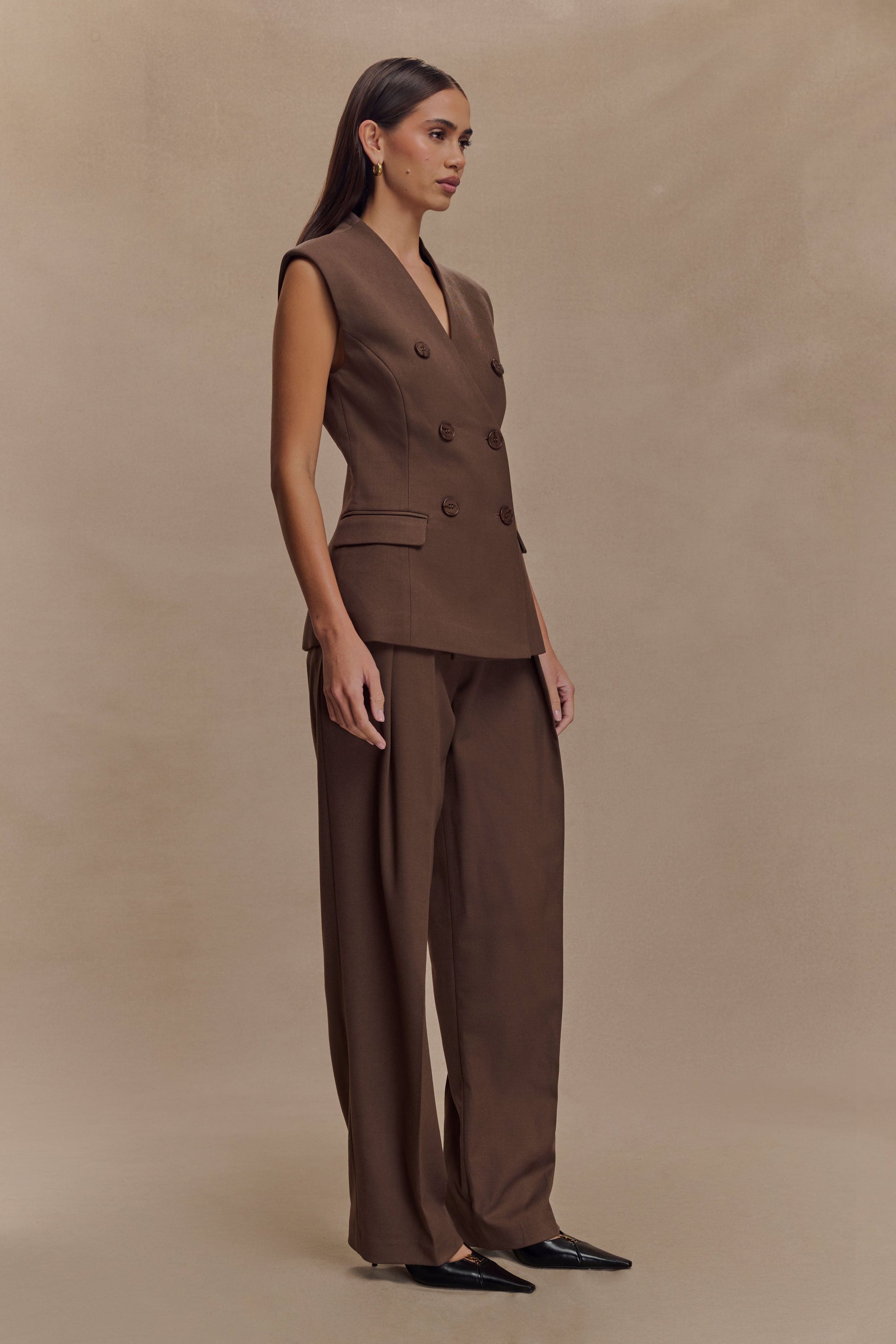 Penelope Suiting Yakasız Blazer