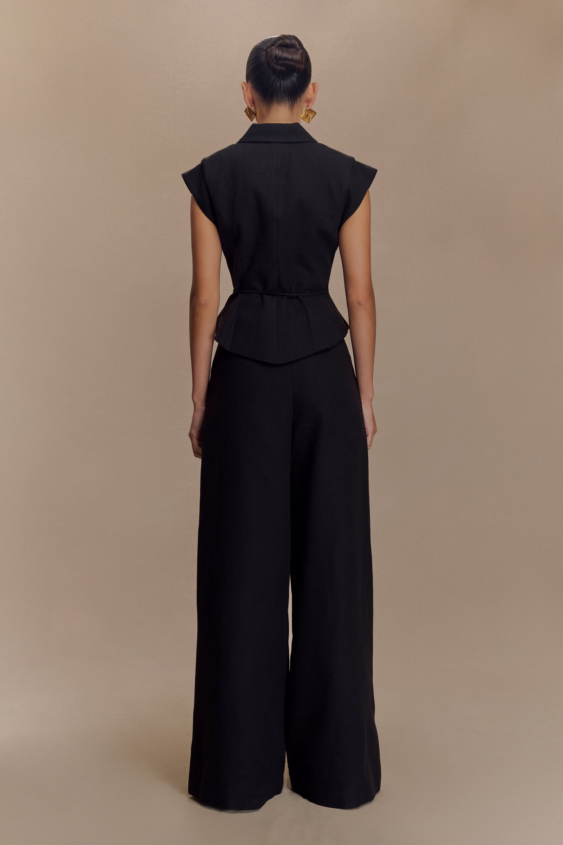 Andina Shortsleeve Linen Üst