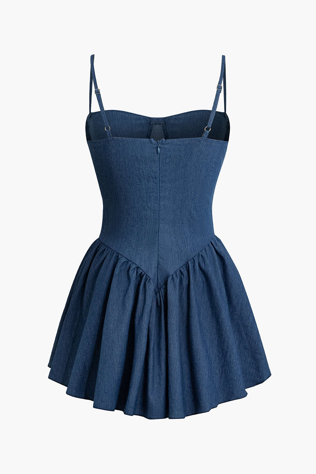 Indigo Belle Denim Mini Elbise