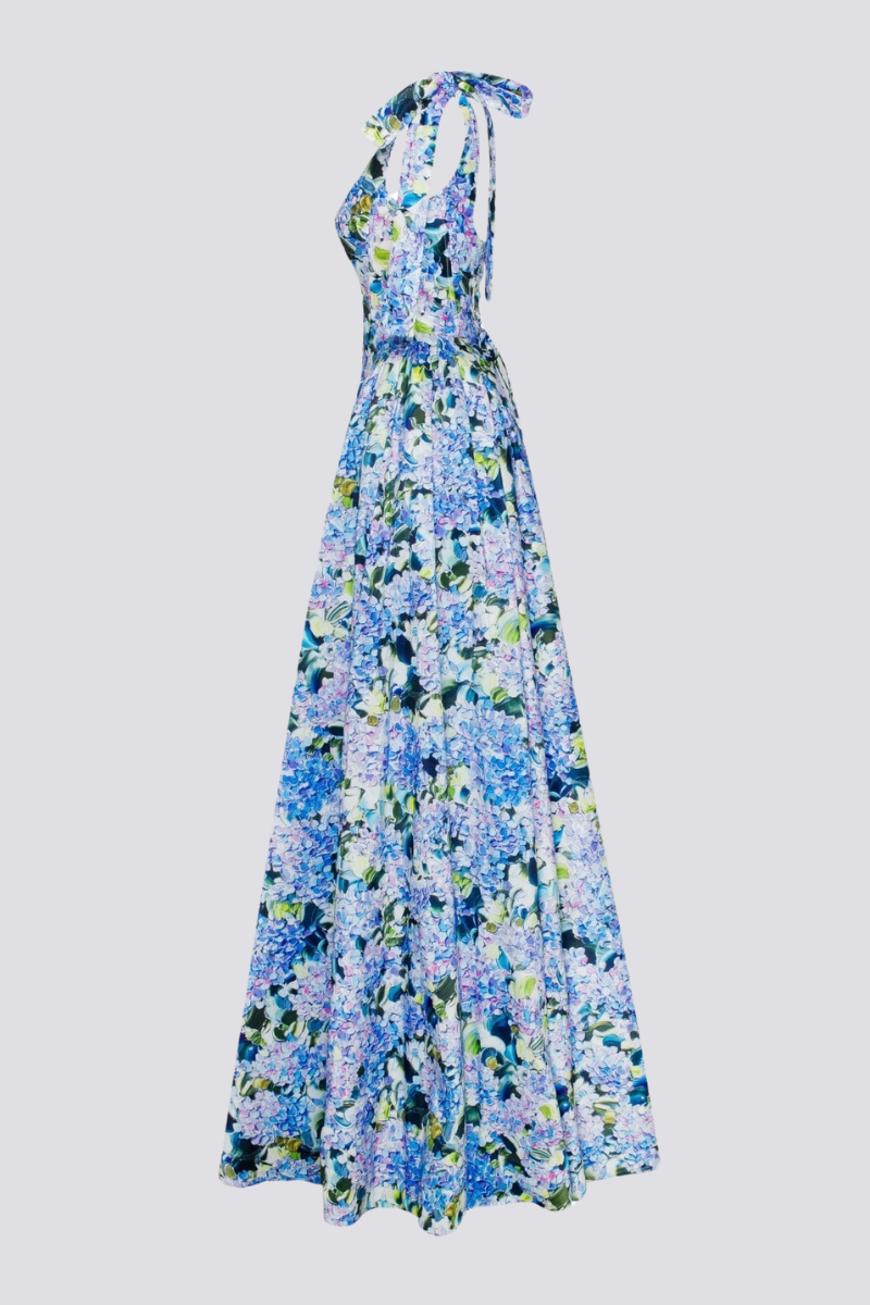 Albertine Çiçekli Maxi Elbise