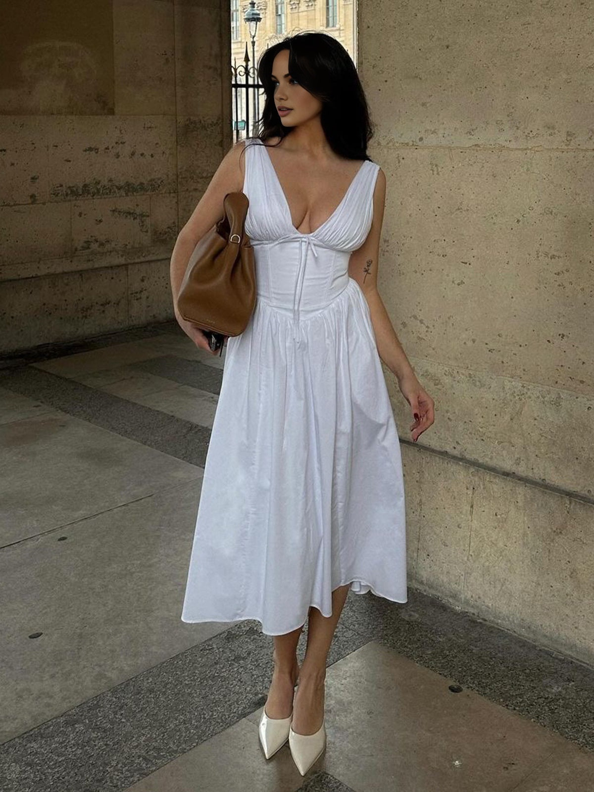 Mono Midi Elbise