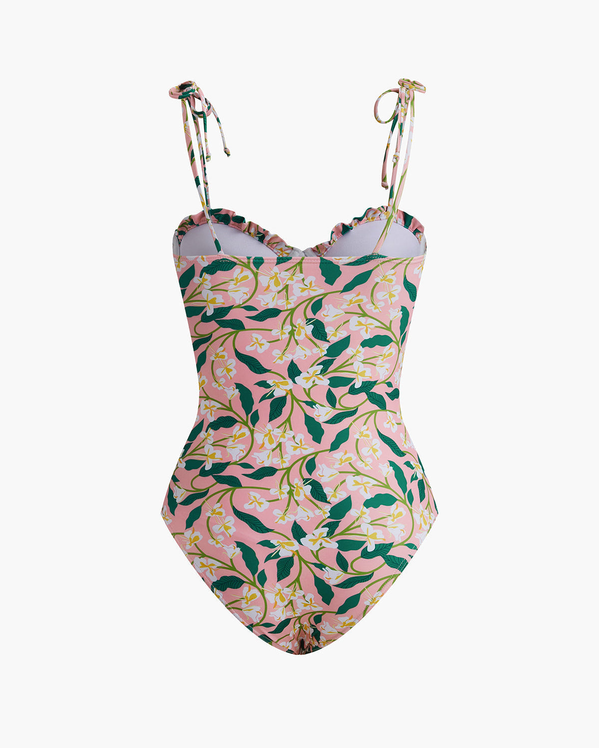 Floral Bağlama Askı Mayo