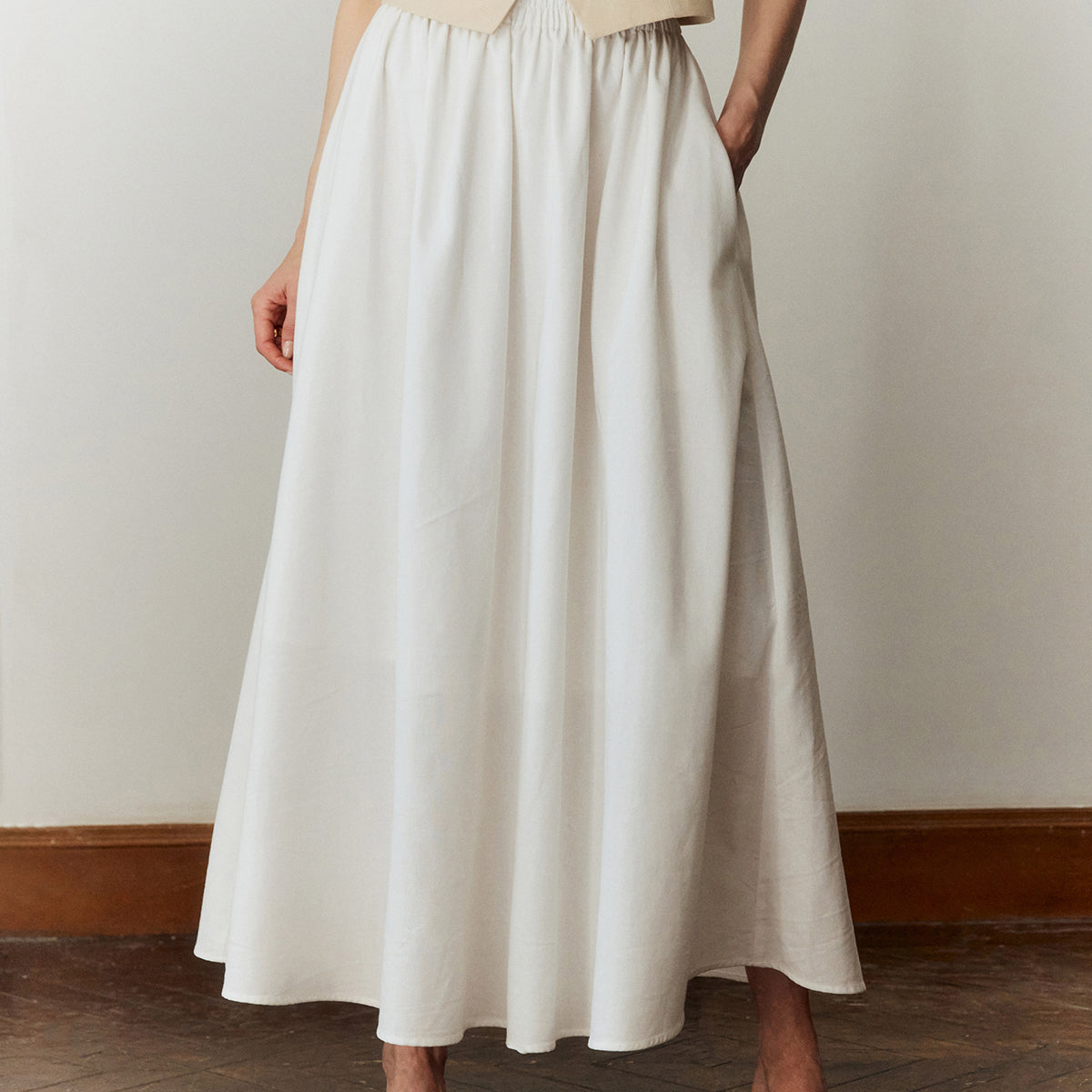 Cotton & Linen Maxi Etek