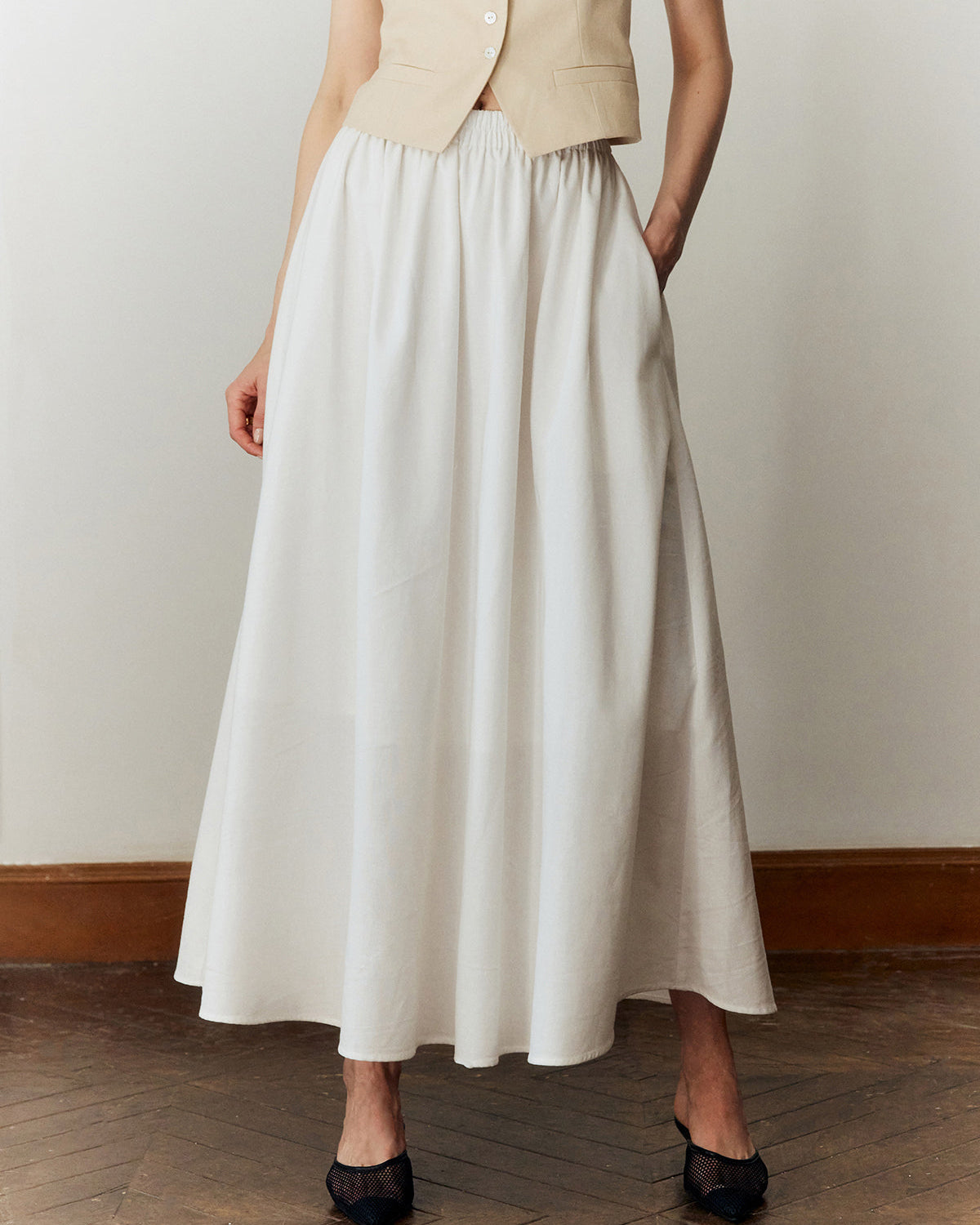 Cotton & Linen Maxi Etek