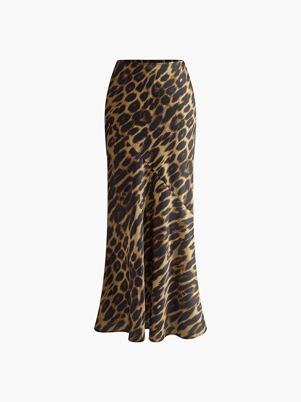 Leopar Desenli Maxi Etek
