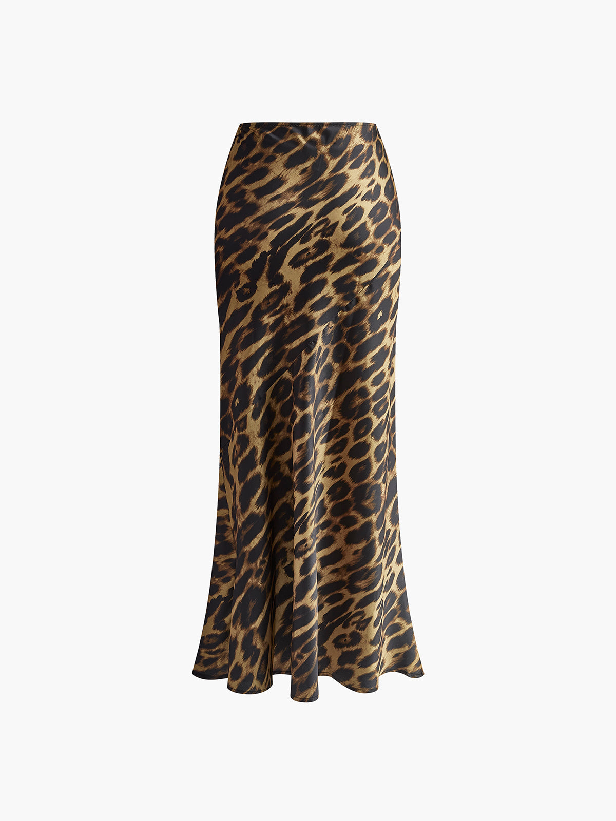 Leopar Desenli Maxi Etek