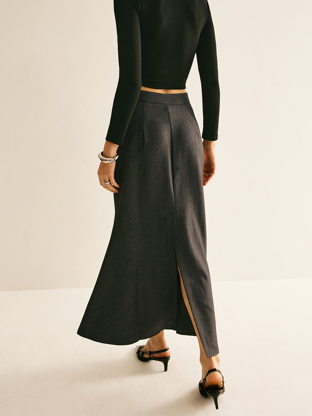Regular Fit Back Split Etek