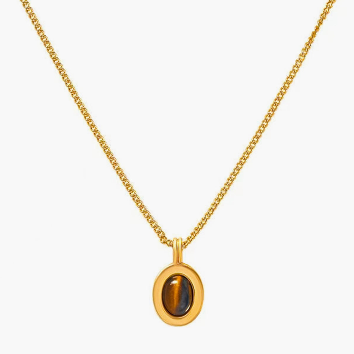 Minimalist Kaplan Gözü Kolye