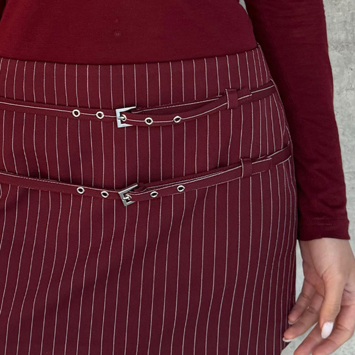 Belt-Decor Pinstripe Etek