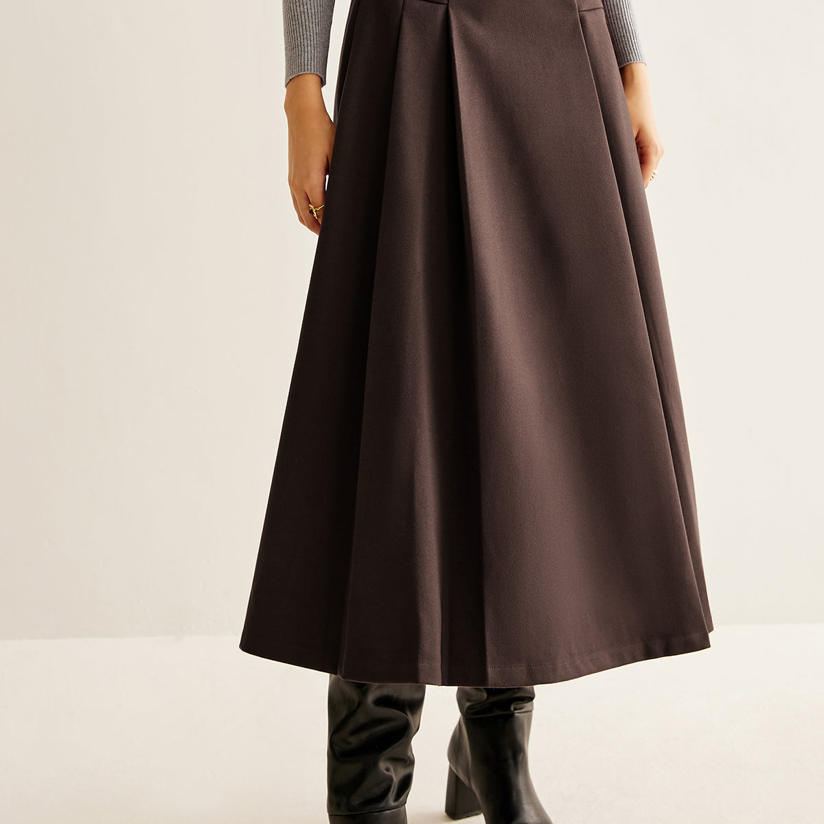 Utility Pleated Belted Etek