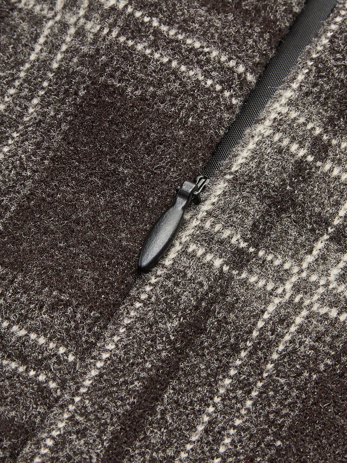 Plaid Tweed Mini Etek