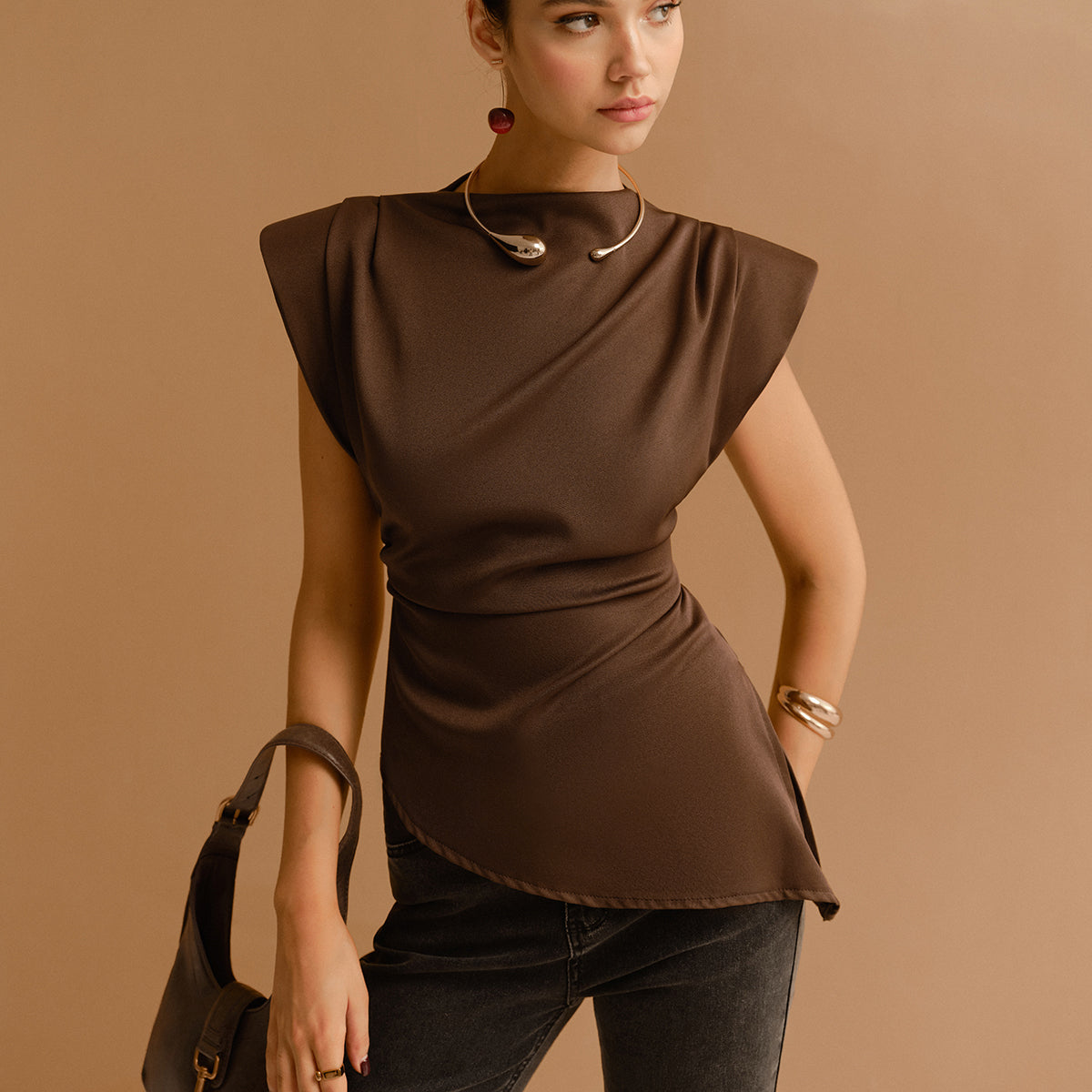 Veyra Asimetrik Bluz