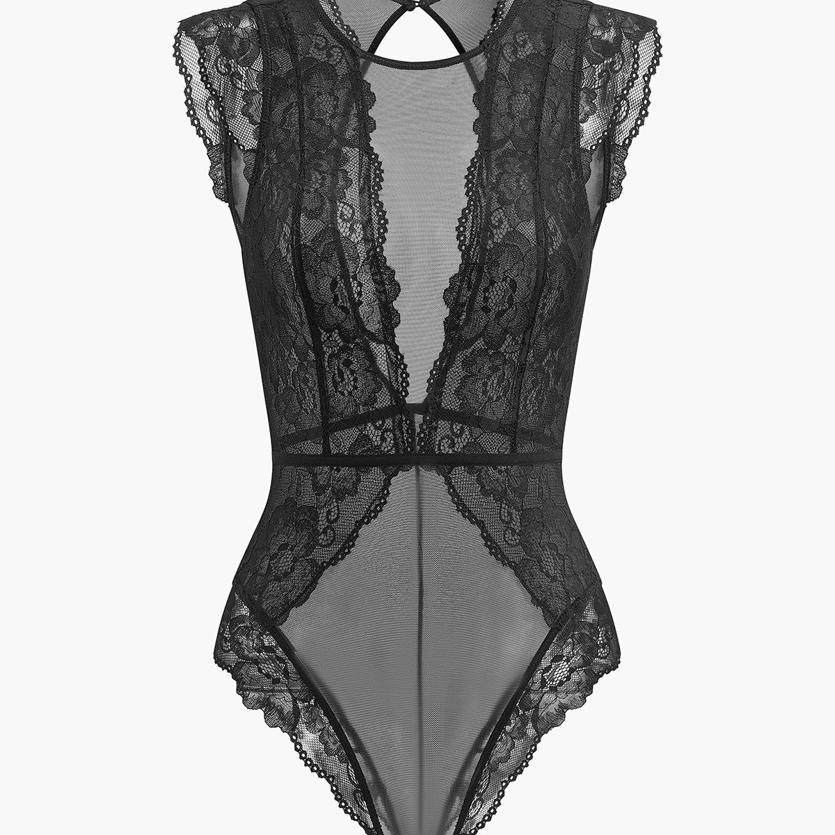 Backless Lace Bodysuit