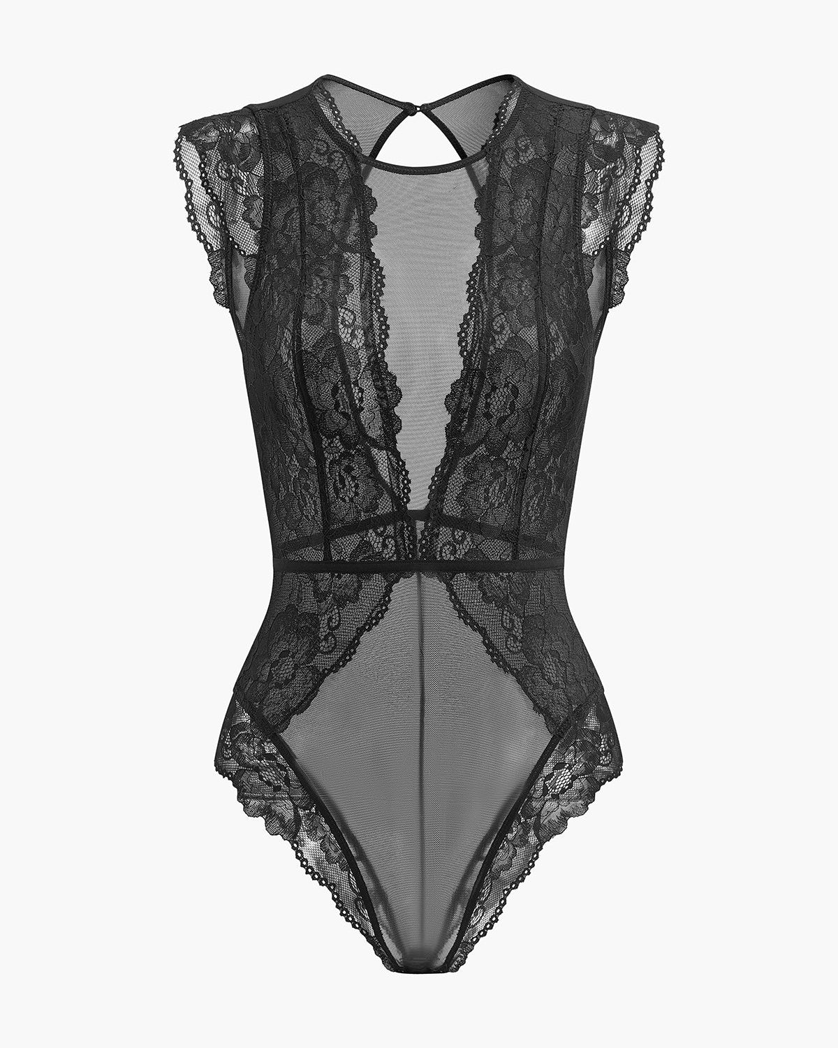 Backless Lace Bodysuit
