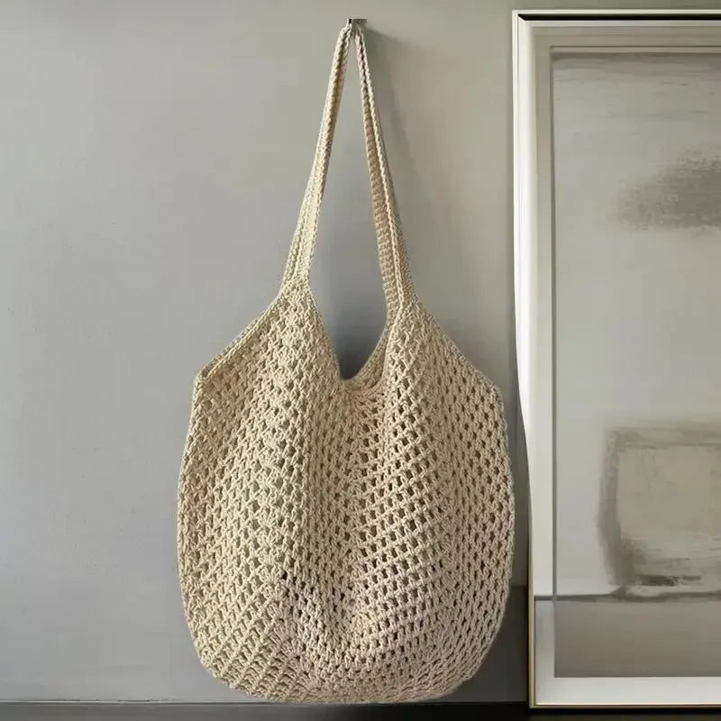 Örme Tote Çanta