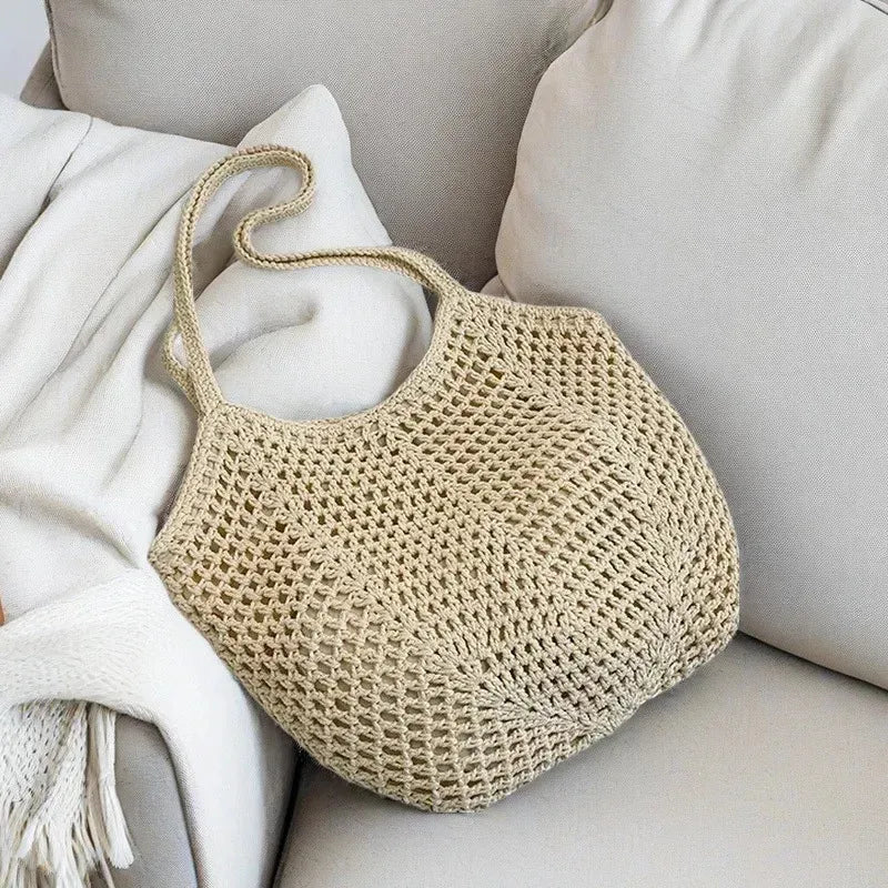 Örme Tote Çanta