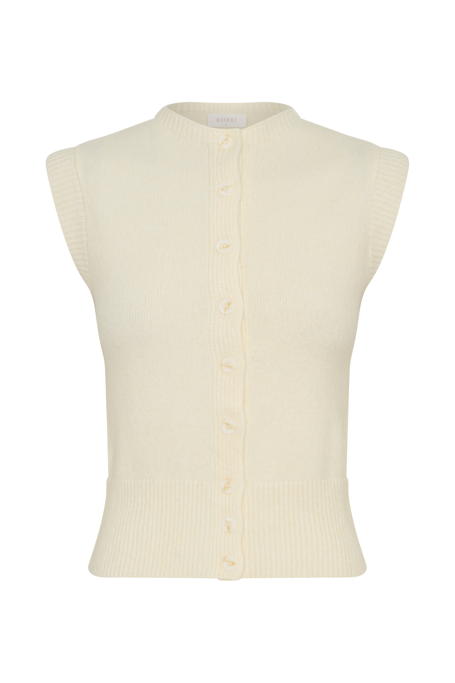 Dionne Sleeveless Knit Yelek