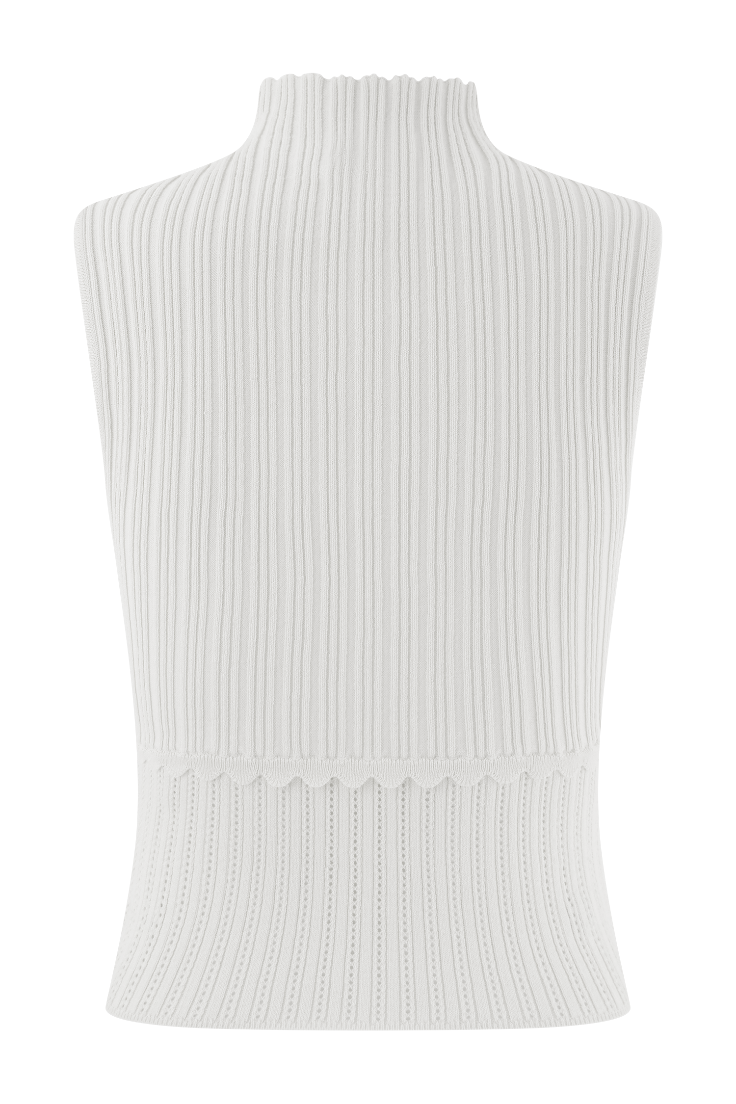 Indy Pointelle Knit Üst