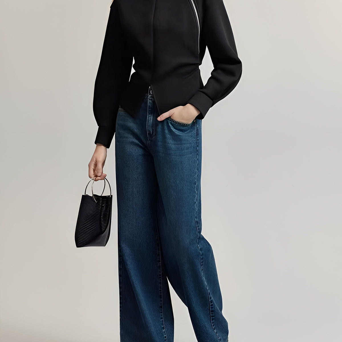 Asymmetry Elegance Bluz
