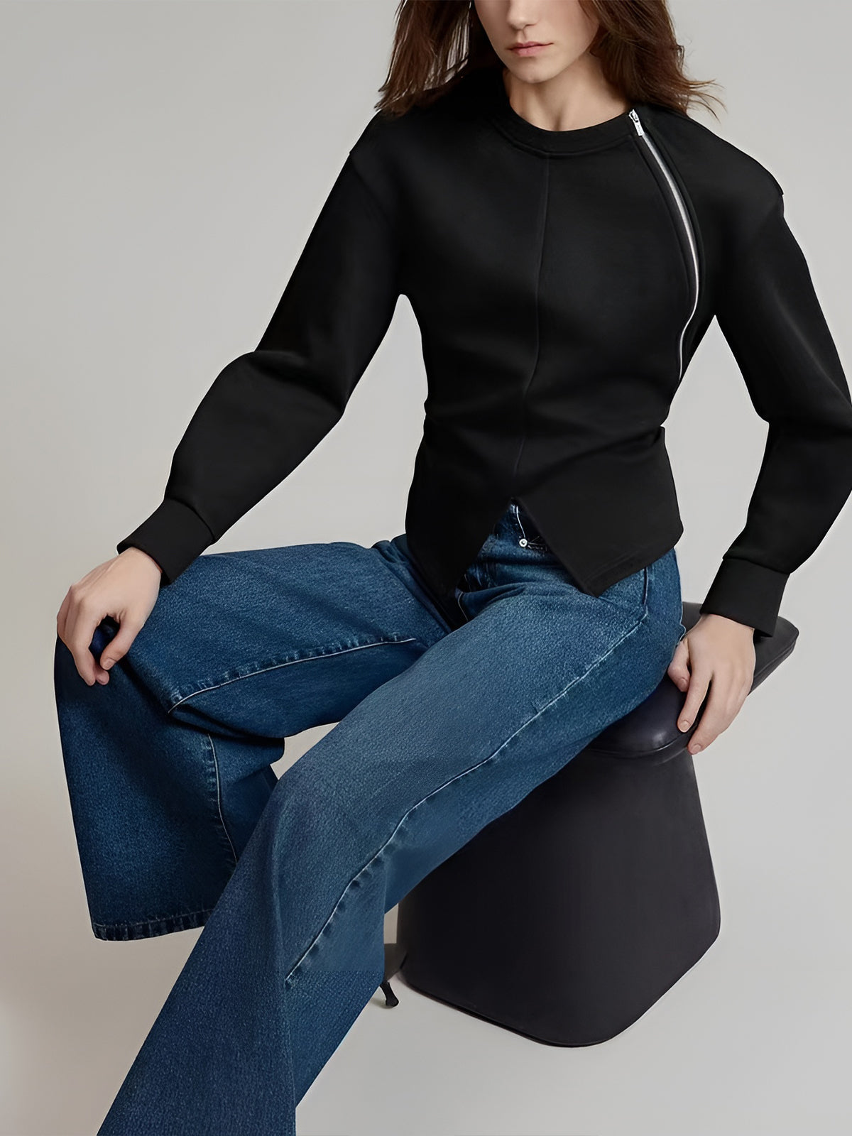 Asymmetry Elegance Bluz