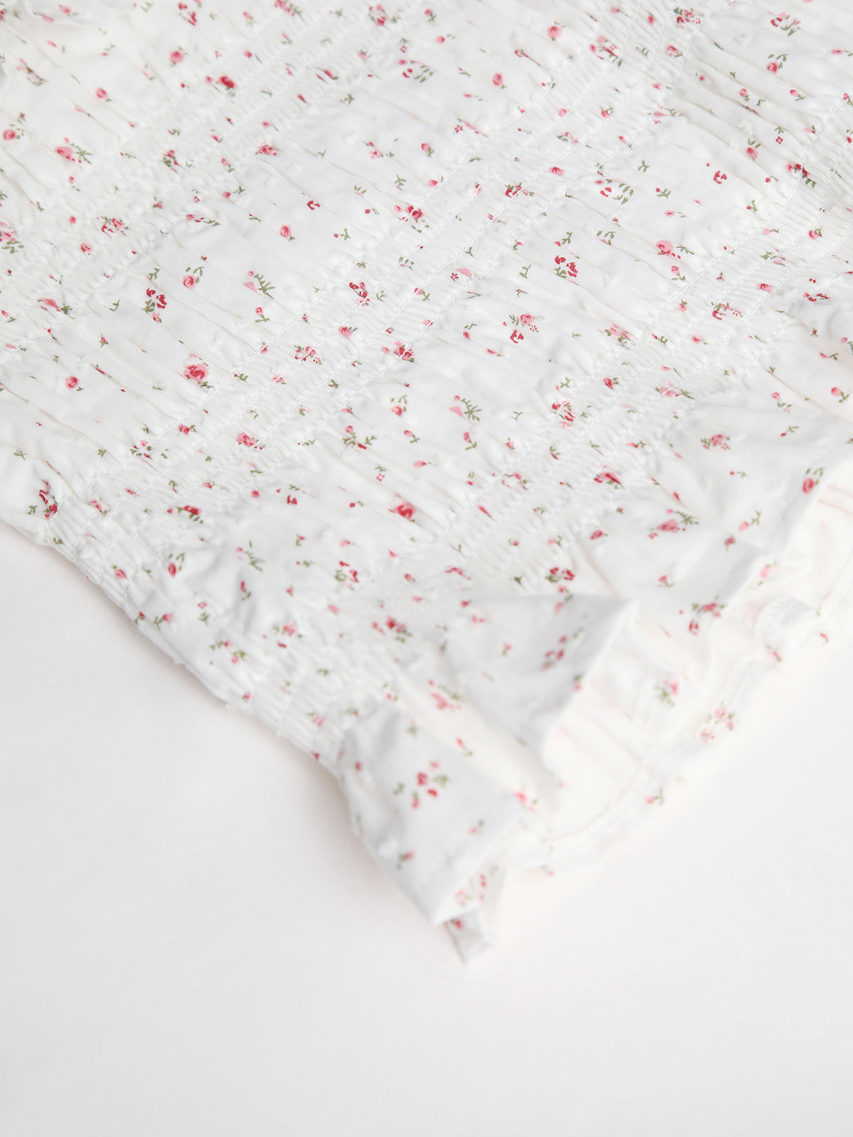 Blossom Smocked Bluz