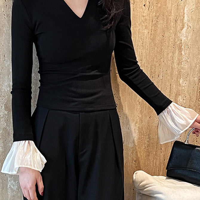 Contrast Elegance Bluz