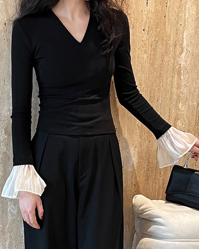 Contrast Elegance Bluz