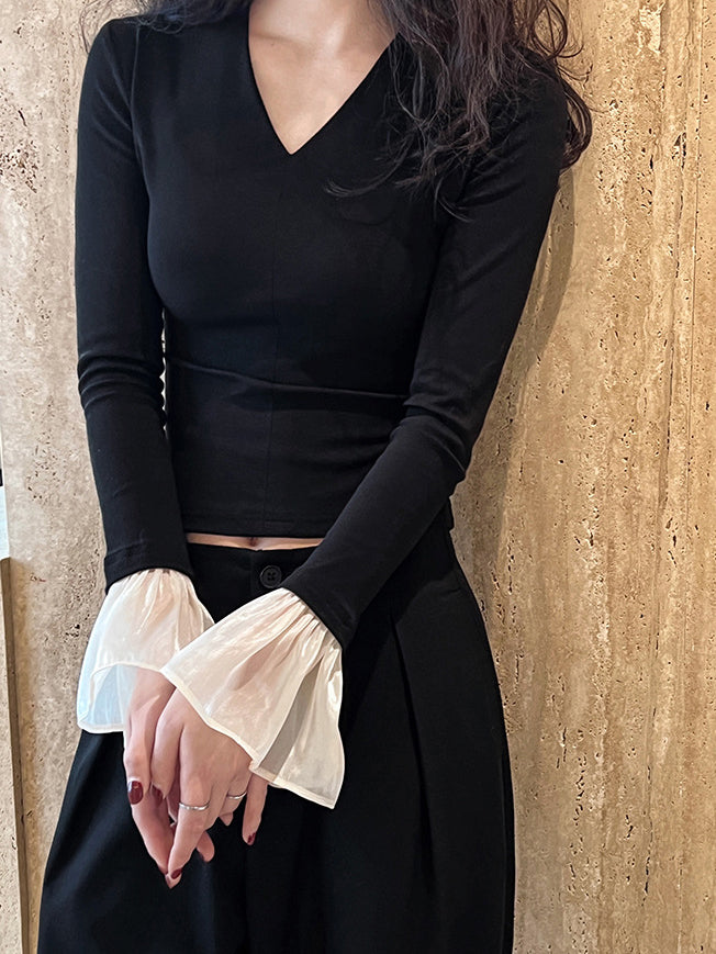 Contrast Elegance Bluz
