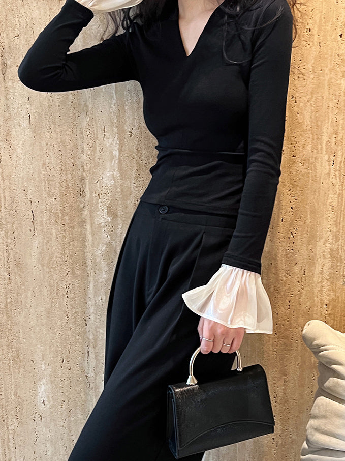 Contrast Elegance Bluz