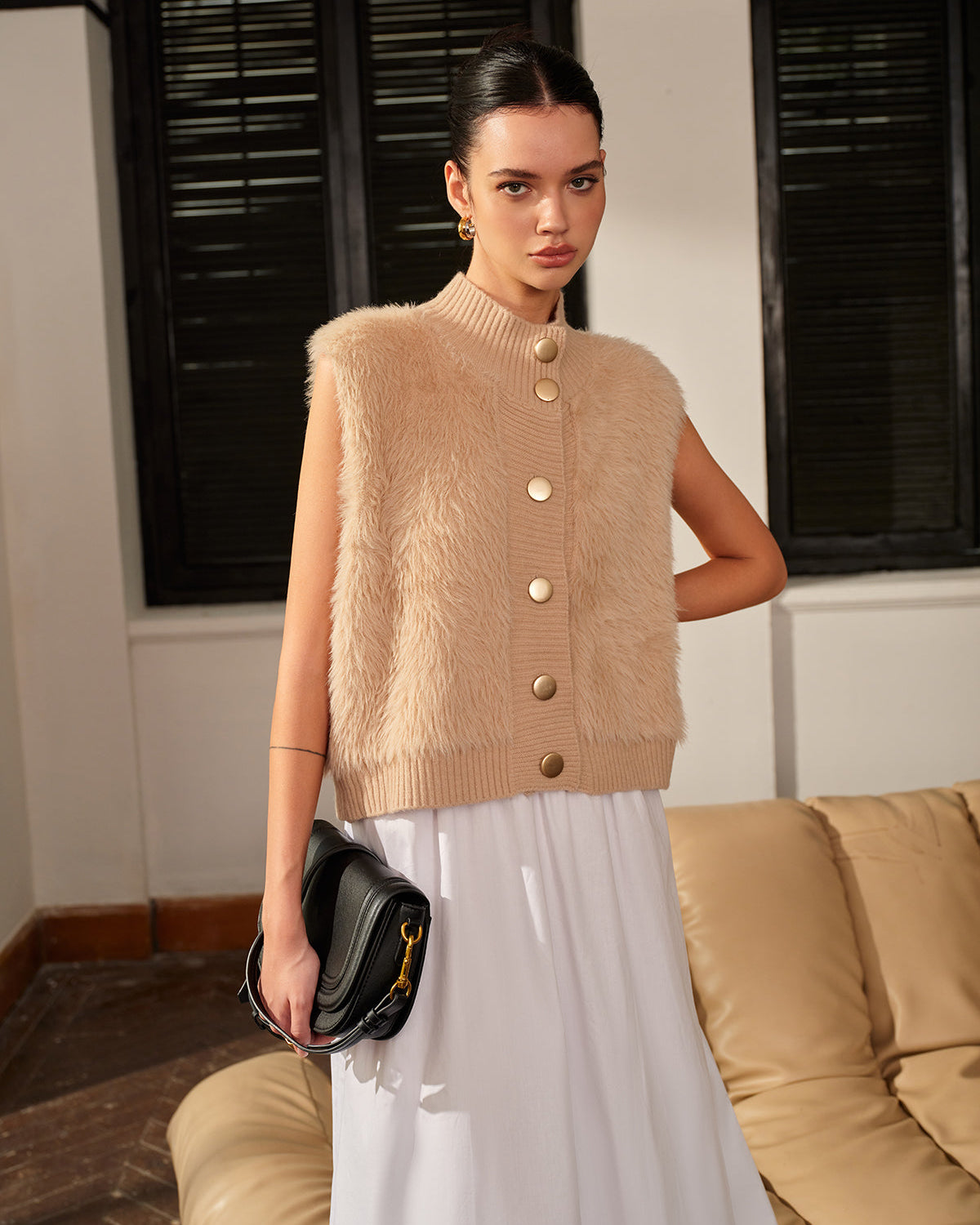 Cozy Elegance Yelek