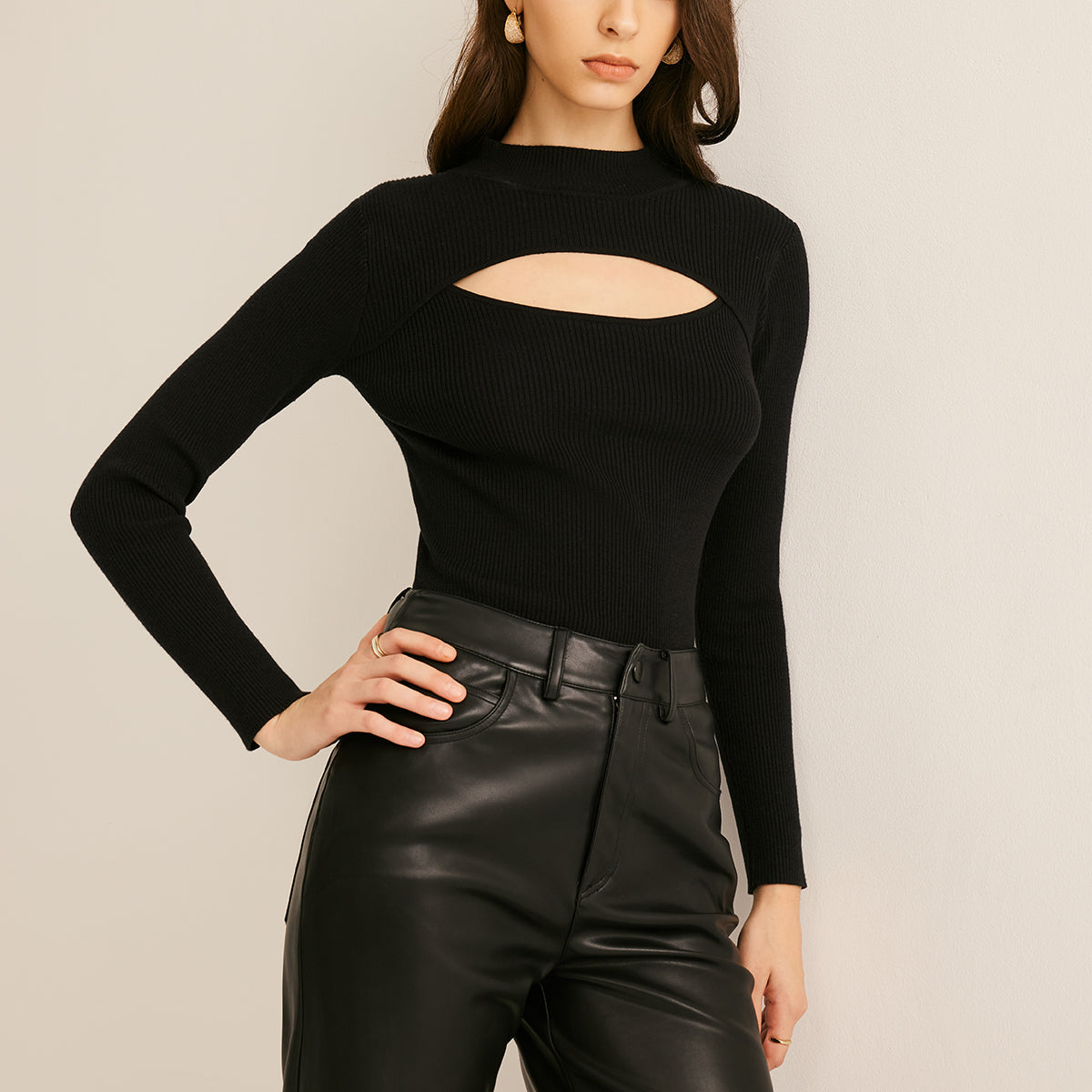 Eclipse Cut-Out Detaylı Bluz