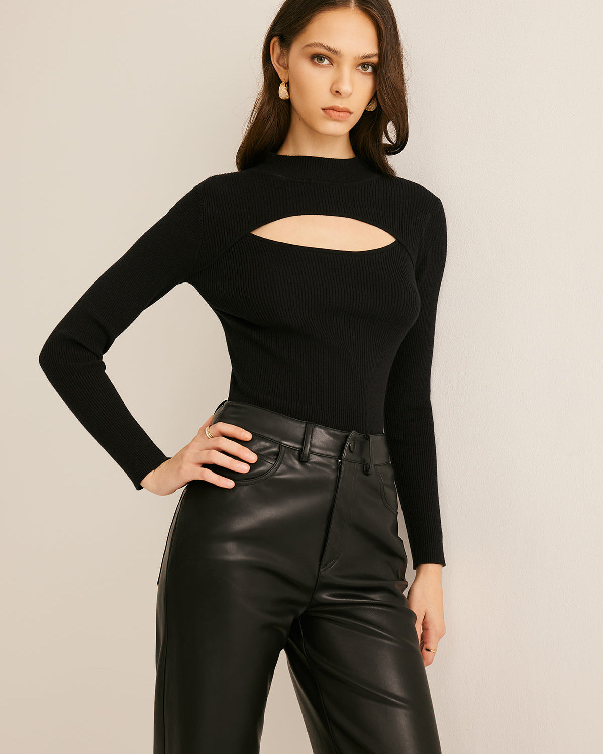 Eclipse Cut-Out Detaylı Bluz