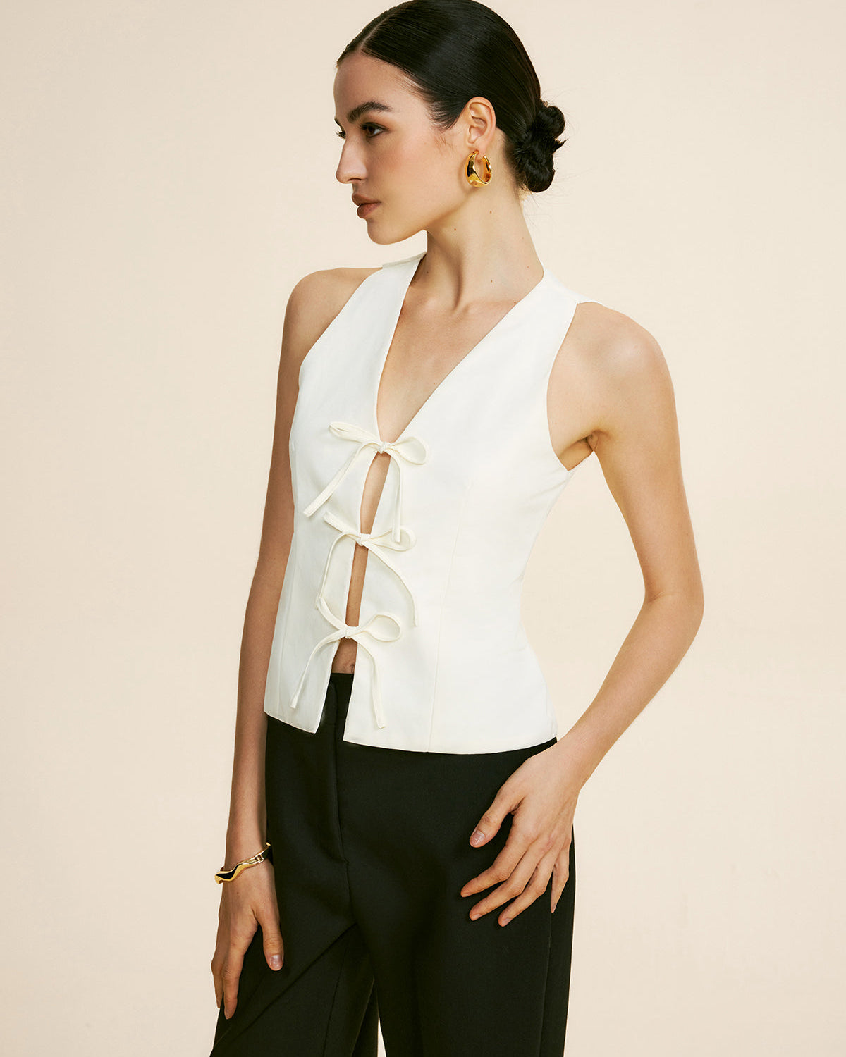 Elegance Bow Bluz