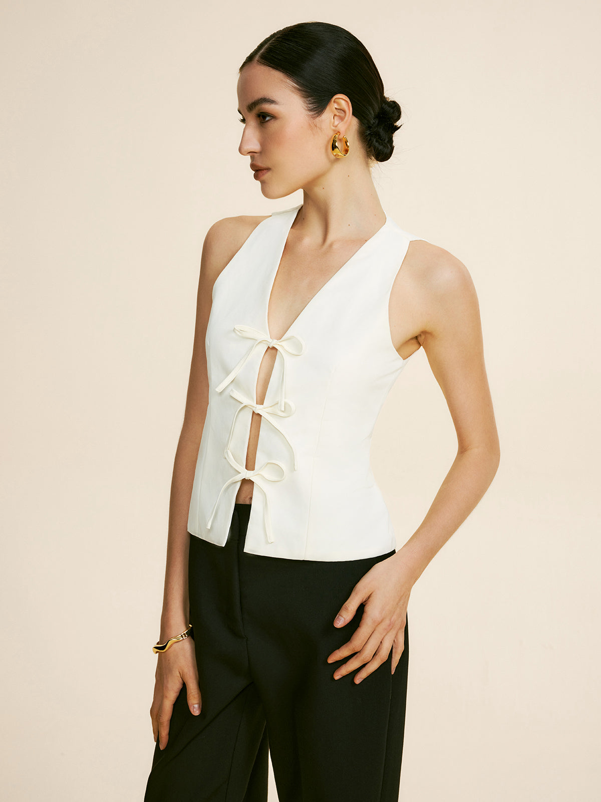 Elegance Bow Bluz